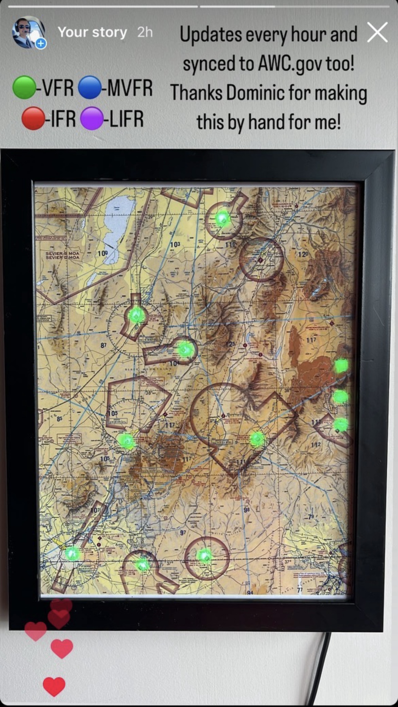 Aviation Weather Map