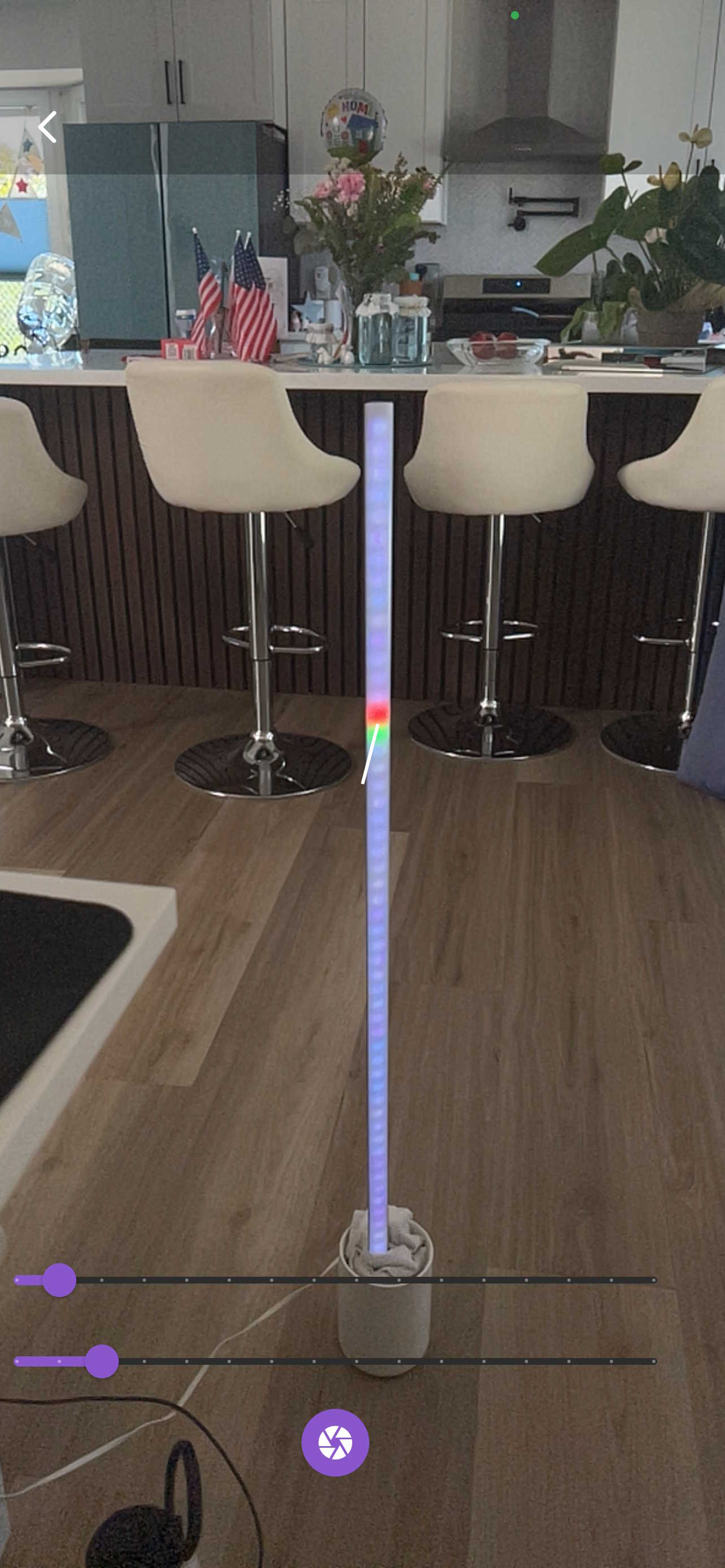 Camera-Based LED Segment Set-Up